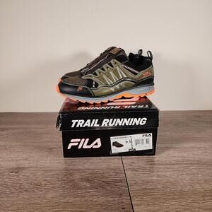 New! Mens Fila Evergrand Trail Running Sneakers Shoe